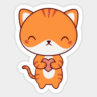 Kawaii Cute Kitten Cat Sticker